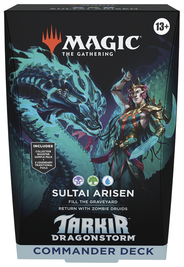 MTG TARKIR DRAGONSTORM COMMANDER DECK SULTAI ARISEN