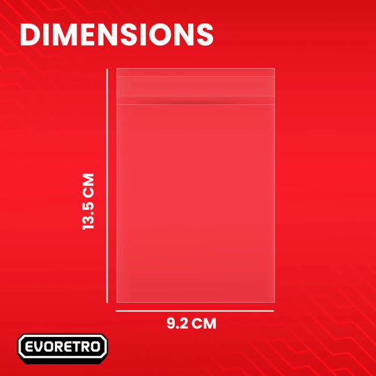 EVORETRO Graded Card Sleeves (Pack of 100)