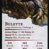 Bulette // Bulette (AAFR-016) (Borderless) [Adventures in the Forgotten Realms Art Series] Foil