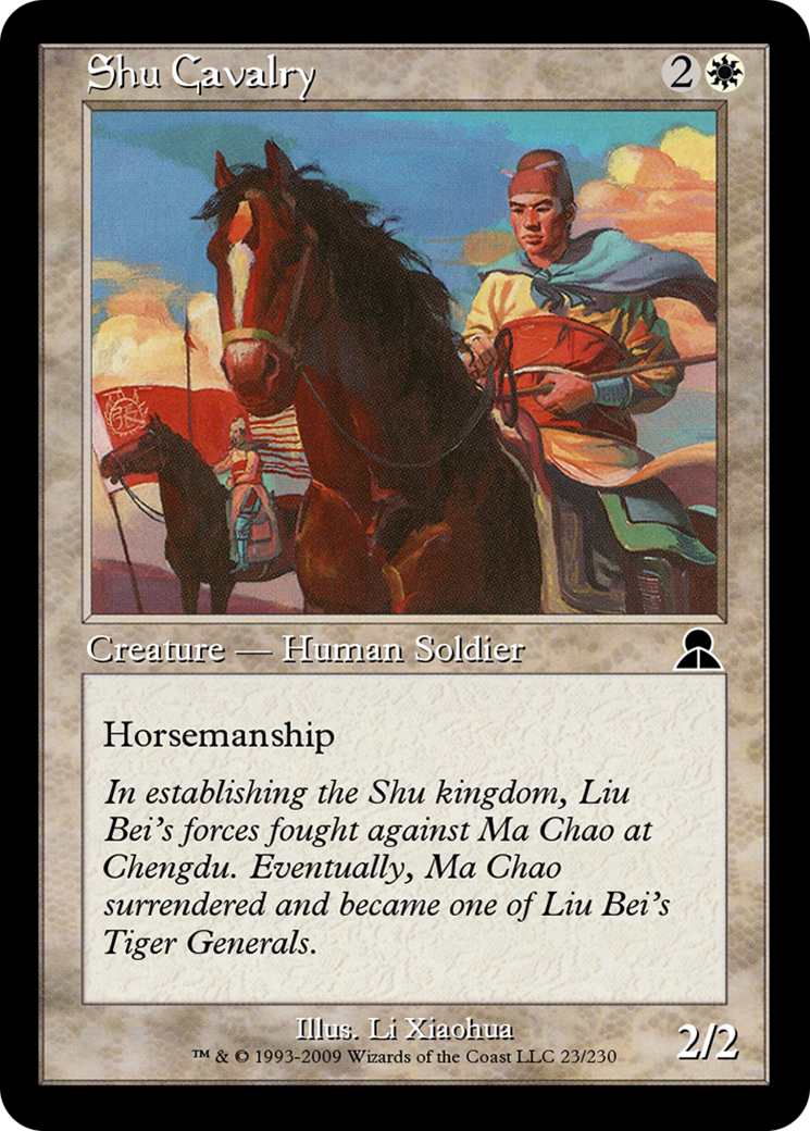 Shu Cavalry (ME3-023) [Masters Edition III] Foil