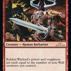 Keldon Warlord [30th Anniversary Edition]