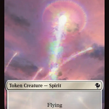 Spirit // Squid Double-Sided Token [FINAL FANTASY Commander Tokens]