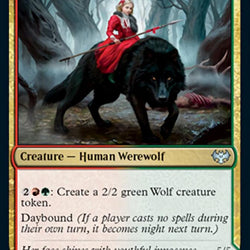 Child of the Pack // Savage Packmate [Innistrad: Crimson Vow]