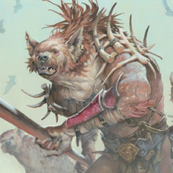 Gnoll Art Card [Dungeons & Dragons: Adventures in the Forgotten Realms Art Series]