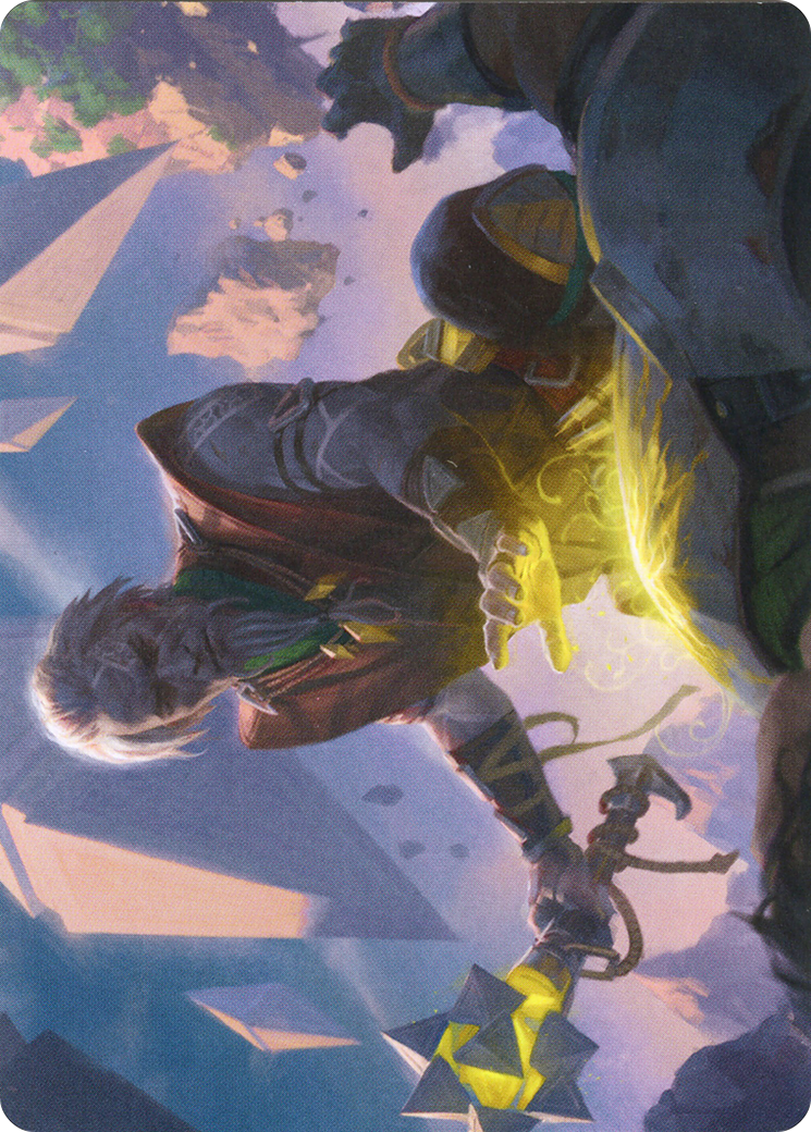 Expedition Healer // Expedition Healer (AZNR-039) (Borderless) [Zendikar Rising Art Series]