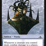 Vraska Emblem // Human Double-Sided Token [Challenger Decks 2020 Tokens]