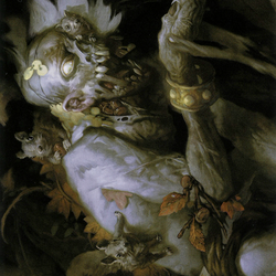 Nested Shambler // Nested Shambler (AMH2-032) (Borderless) [Modern Horizons 2 Art Series] Foil
