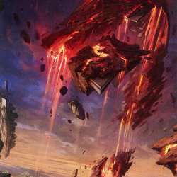 Mountain // Mountain (AZNR-017) (Borderless) [Zendikar Rising Art Series]