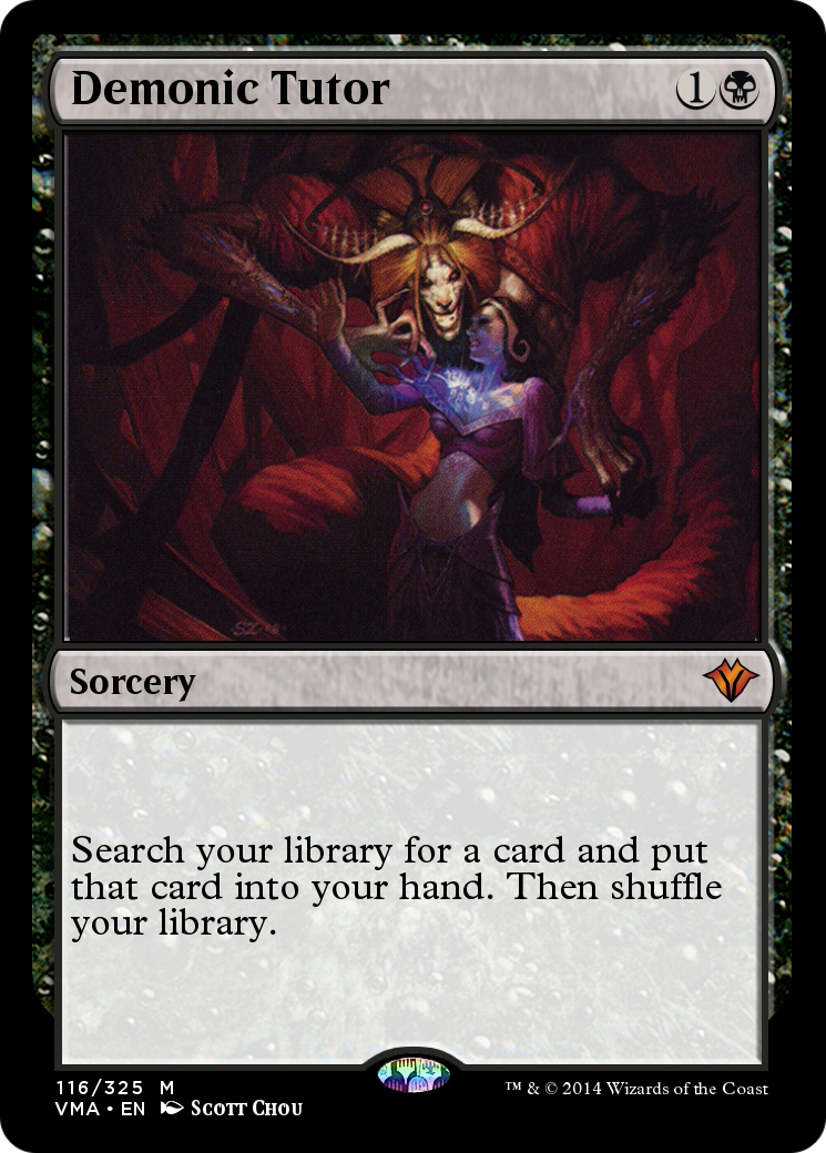 Demonic Tutor (VMA-116) [Vintage Masters]