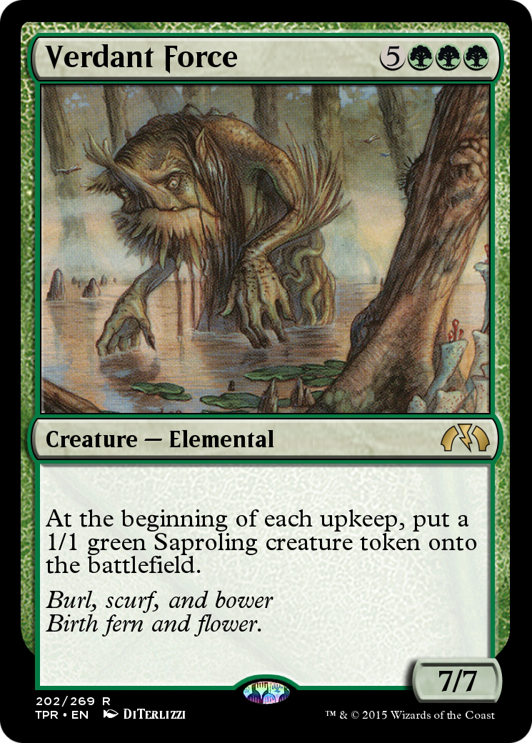 Verdant Force (TPR-202) [Tempest Remastered] Foil