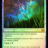 Halvar, God of Battle // Sword of the Realms [Kaldheim Prerelease Promos]