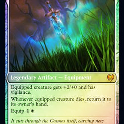 Halvar, God of Battle // Sword of the Realms [Kaldheim Prerelease Promos]