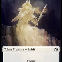 Spirit // Bat Double-Sided Token [Innistrad: Midnight Hunt Tokens]