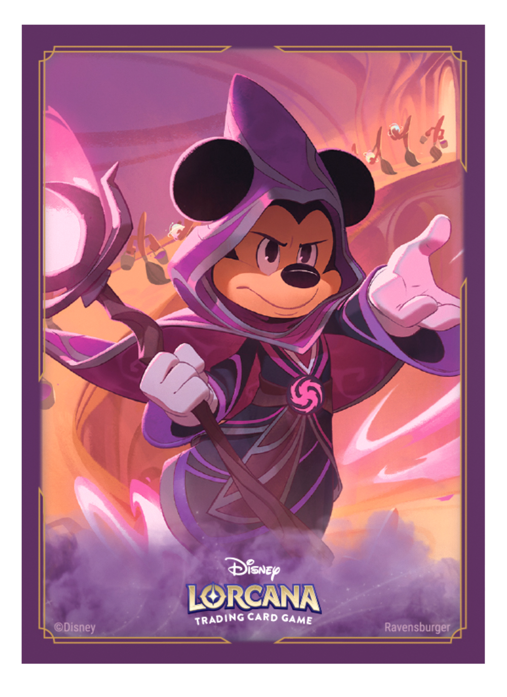 DISNEY LORCANA SET 8 SLEEVES MICKEY