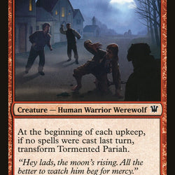 Tormented Pariah // Rampaging Werewolf [Innistrad]