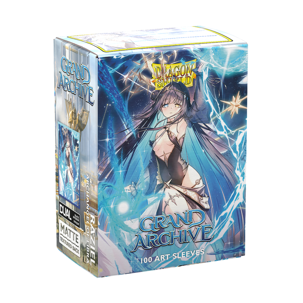 DRAGON SHIELD SLEEVES GRAND ARCHIVE RAZIEL, ARCHANGEL OF LIBRA 100CT