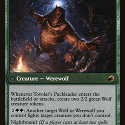Tovolar's Huntmaster // Tovolar's Packleader [Secret Lair: From Cute to Brute]