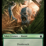 Alien Salamander // Mutant Double-Sided Token [Doctor Who Tokens]
