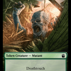 Alien Salamander // Mutant Double-Sided Token [Doctor Who Tokens]