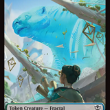 Fractal (0005) // Pest (0009) Double-Sided Token [Secrets of Strixhaven Tokens]