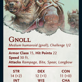 Gnoll Art Card [Dungeons & Dragons: Adventures in the Forgotten Realms Art Series]