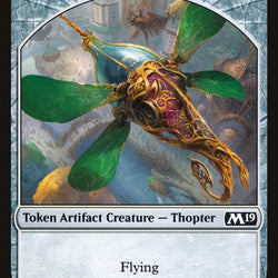 Goblin // Thopter Double-Sided Token (Game Night) [Core Set 2019 Tokens]