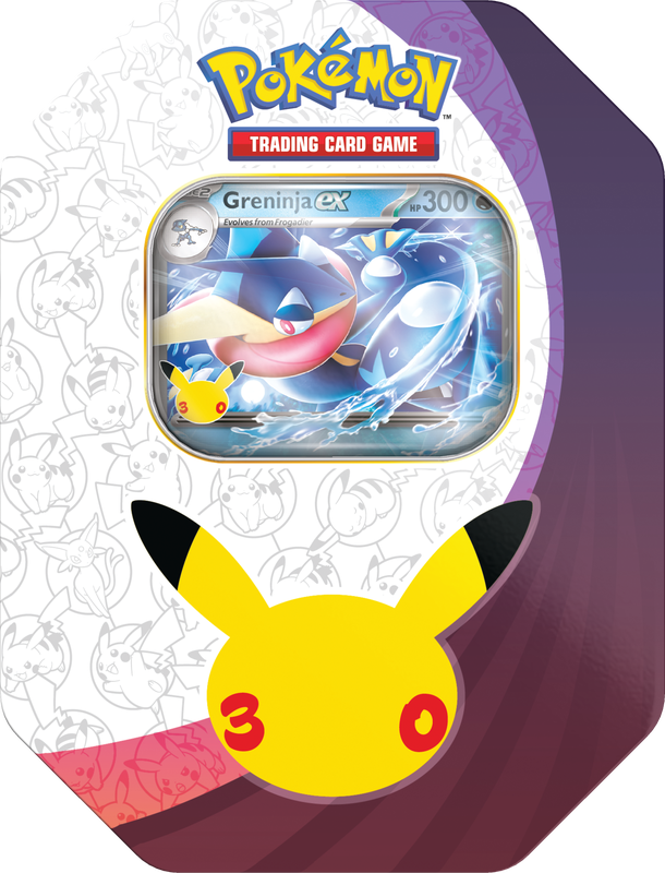 POKEMON 30TH CELEBRATION TIN GRENINJA EX [2026-12-04]