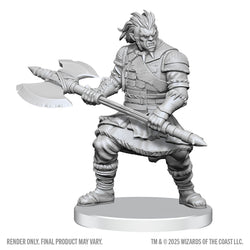DND UNPAINTED MINIS WV28 ASSASSIN & BERSERKER