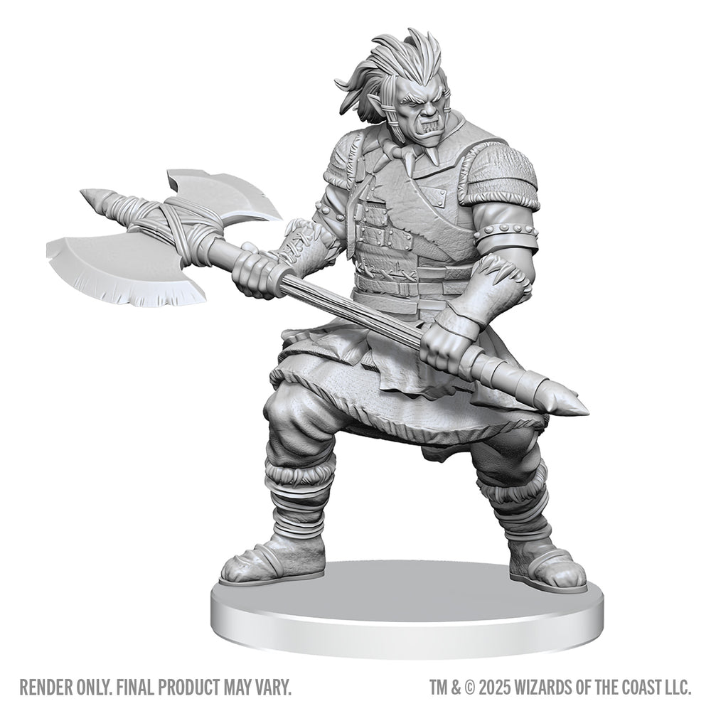 DND UNPAINTED MINIS WV28 ASSASSIN & BERSERKER