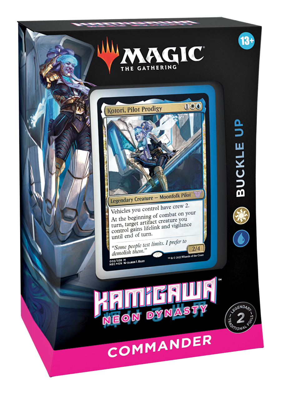 MTG Kamigawa Neon Dynasty Commander Deck Buckle Up