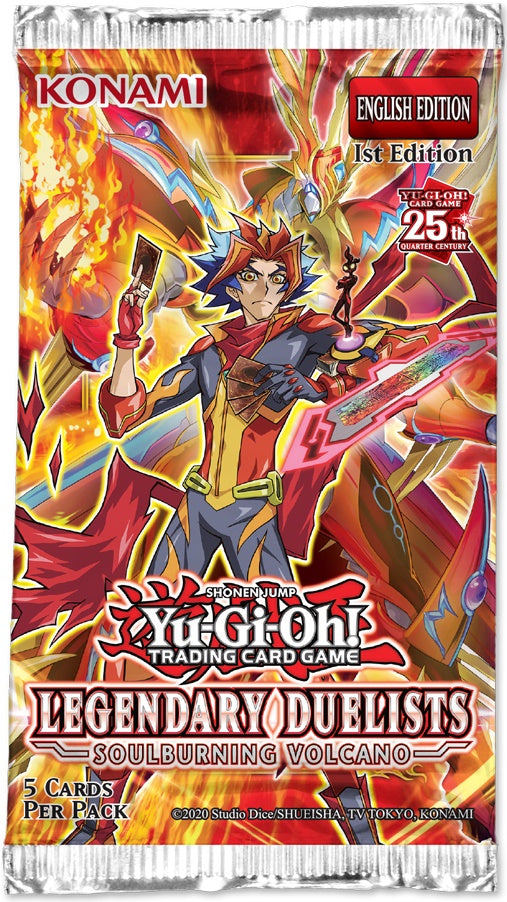 Yu Gi Oh! Legendary Duelists Soulburning Volcano Booster Pack