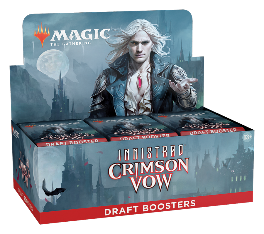MTG Crimson Vow Draft Booster Box