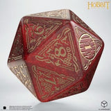 HOBBIT TCG SPINDOWN D20 JUMBO DIE EMBER  [2026-06-24]