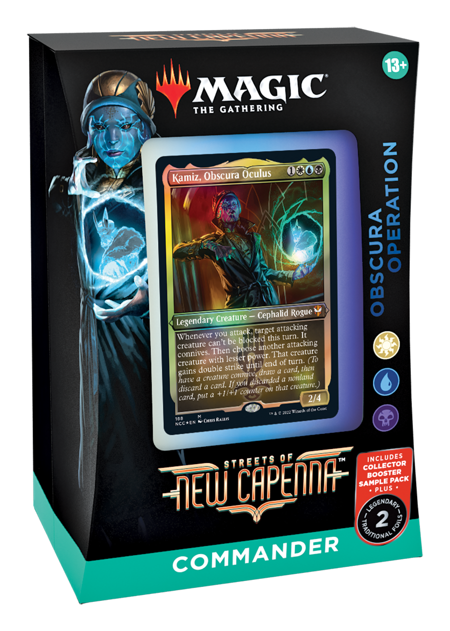 MTG Streets of New Capenna Commander Deck Obscura Operation