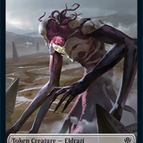 Eldrazi // Soldier Double-Sided Token [Starter Commander Decks]