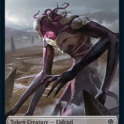 Eldrazi // Soldier Double-Sided Token [Starter Commander Decks]