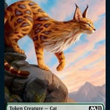 Cat (020) // Soldier Double-Sided Token [Core Set 2021 Tokens]