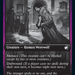 Shady Traveler // Stalking Predator [Innistrad: Double Feature]