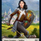 Soldier // Squirrel Double-Sided Token [Double Masters Tokens]