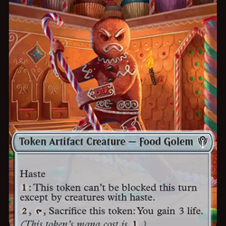 Gingerbrute // Map Double-Sided Token [Reality Fracture Commander Tokens]