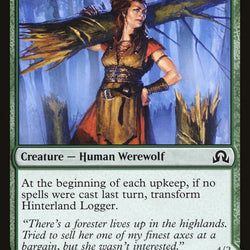 Hinterland Logger // Timber Shredder [Shadows over Innistrad]