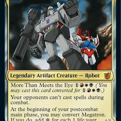 Megatron, Tyrant // Megatron, Destructive Force [Transformers]