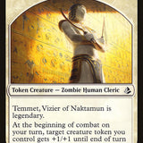 Temmet, Vizier of Naktamun // Zombie Double-Sided Token [Amonkhet Tokens]