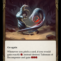 Talisman of Recompense [EVR191] (Everfest)  1st Edition Normal