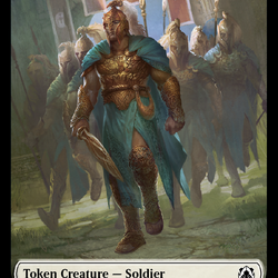 Soldier // Insect Double-Sided Token [March of the Machine Commander Tokens]