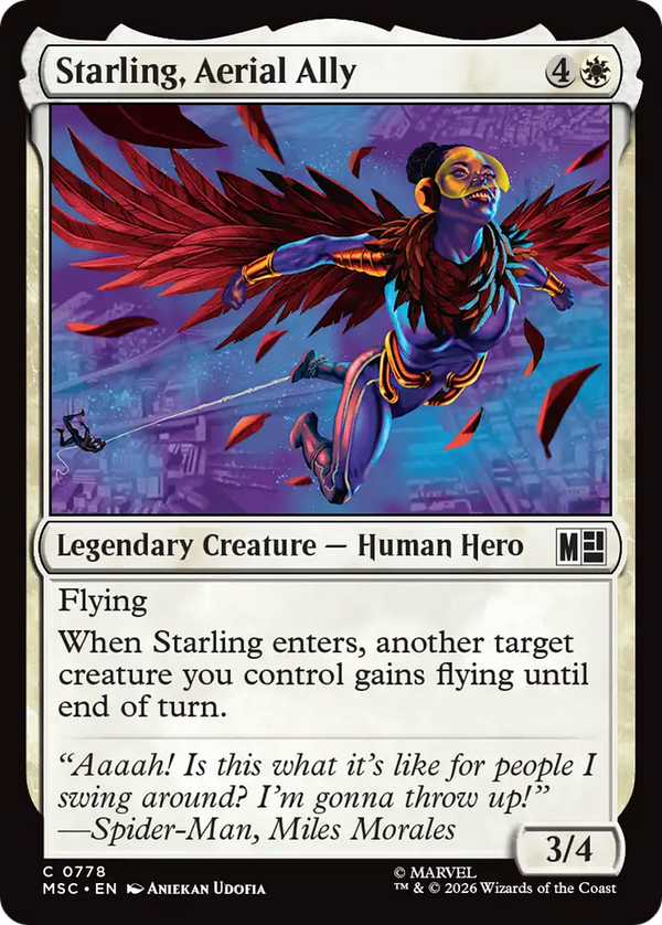 Starling, Aerial Ally [Marvel Super Heroes Commander]