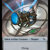 Detective // Thopter (0019) Double-Sided Token [Murders at Karlov Manor Tokens]