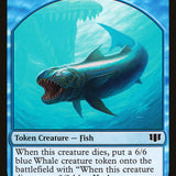 Fish // Zombie (011/036) Double-Sided Token [Commander 2014 Tokens]