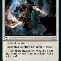 Twinblade Geist // Twinblade Invocation [Innistrad: Crimson Vow]