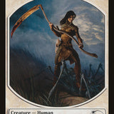 Human // Wolf Double-Sided Token [Friday Night Magic 2012]